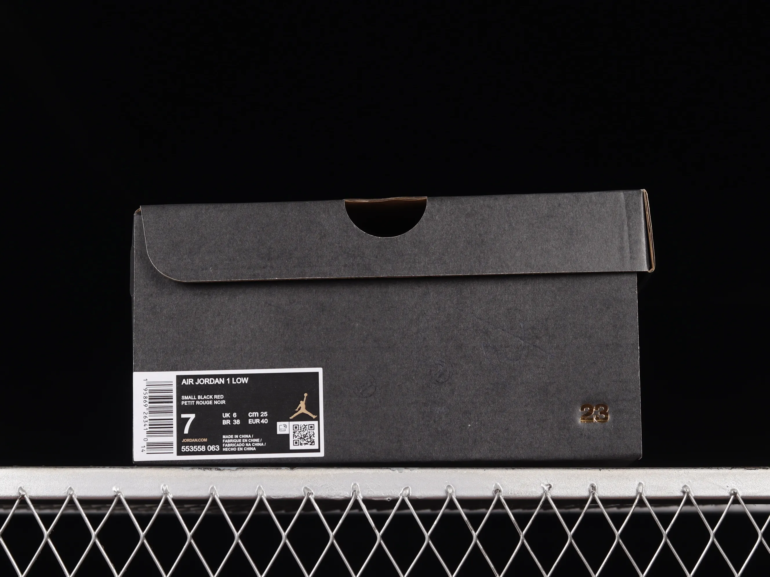 All categories Air Jordan Jordan series basketball shoes Air Jordan 1 Low Air Jordan 1 Low "White Toe" AJ1 Joe 1 small black red toe low-top basketball shoes 553558-063